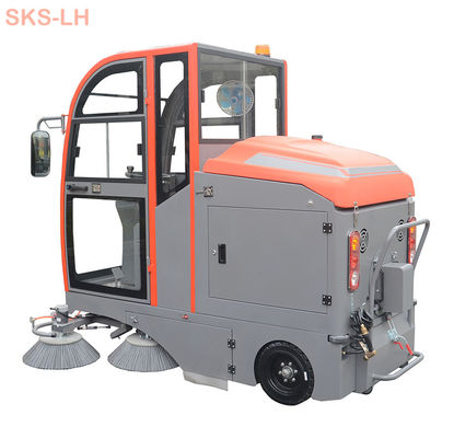 quality Wholesale Hotels SKS-LH S9 Machine Clean Industrial Road Sweeper Electric Car Ride On Floor Sweeper factory